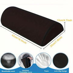 Ergonomic Office Desk Foot Rest with Washable Cover