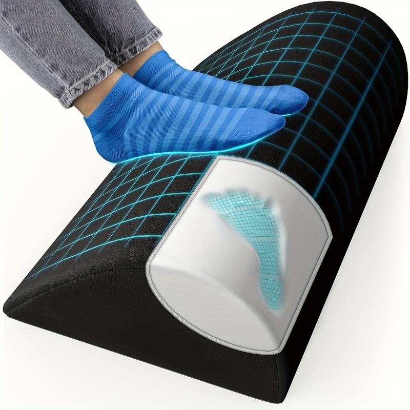 Ergonomic Office Desk Foot Rest with Washable Cover
