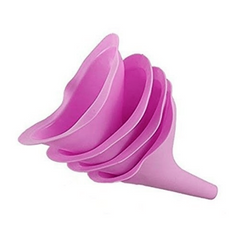 2pcs Silicone Urinal Funnel For Women Portable Toilet