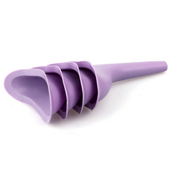 2pcs Silicone Urinal Funnel For Women Portable Toilet