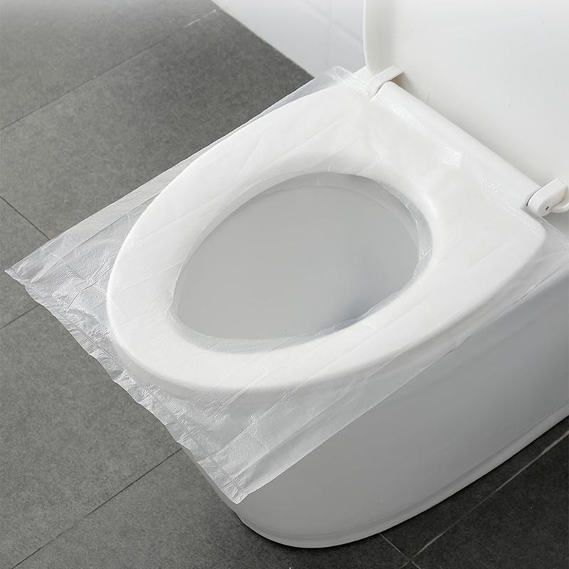 10 20 50 Packs Portable Toilet Cover Waterproof Travel Toilet Mat