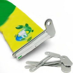 Stainless Steel Toothpaste Squeezer, Manual Clips for Easy Dispensing