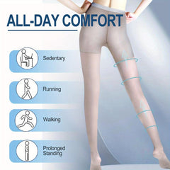 Compression Pantyhose 15-20 MmHg Support Sheer Tights