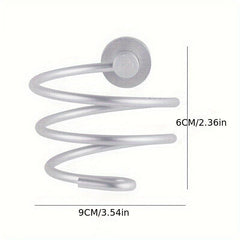 Hair Dryer Stand Shelf with Hook- No Drilling