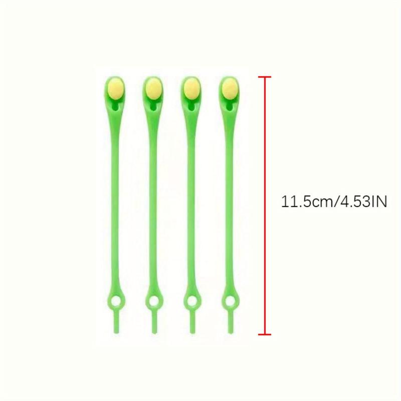 16pcs Lazy Laces Tie Stretch Silicone Lace Buckle Sports Laces
