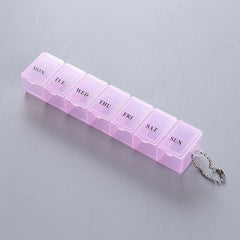 Big Pill Organizer Weekly Pill Box 7-Day Oversize Medicine Travel Container