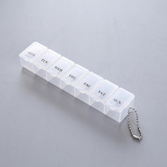 Big Pill Organizer Weekly Pill Box 7-Day Oversize Medicine Travel Container