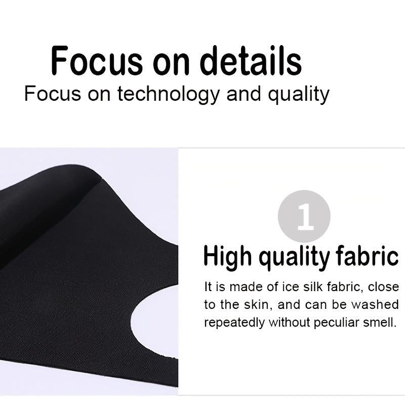 Ice Silk Anti Dust Mouth Face Mask Anti-fog 3D Respirator Men Women