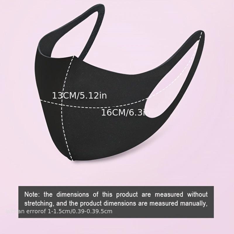 Ice Silk Anti Dust Mouth Face Mask Anti-fog 3D Respirator Men Women