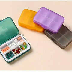 Compact Travel Pill & Jewelry Box Organizer Case