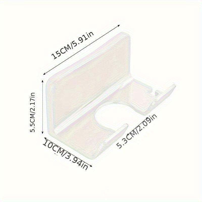 Hair Dryer Holder Storage Rack Wall Mounted Bathroom Organizer