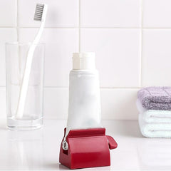 Toothpaste Squeezer Holder Bathroom Tools Tube Press Dispenser