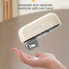 Portable Mini Medicine Box Three Meals Sealed Moisture-proof Storage Box