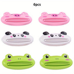 Cartoon Animal Shape Toothpaste Squeezer Set