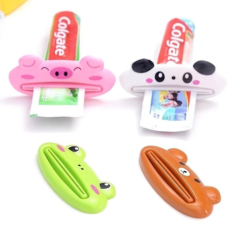 Cartoon Animal Shape Toothpaste Squeezer Set