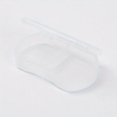 Two Compartment Pill Box Earring Jewelry Storage Anti Dust Box