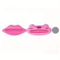 4pcs Cartoon Toothpaste Squeezer Manual Dispenser