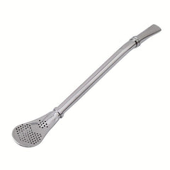 Reusable Stainless Steel Straw with Tea Filter - Creative Kitchen Supply