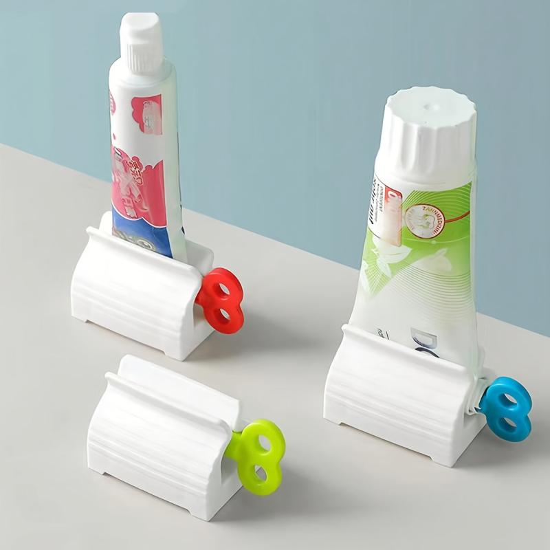 Rotary Toothpaste Squeezer Facial Cleanser Presser Automatic Clip
