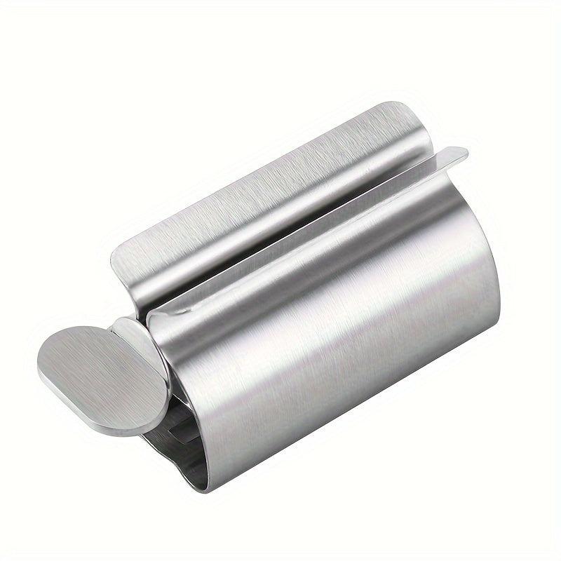 Stainless Steel Toothpaste Squeezer Manual Rotary Holder Facial Cleanser Tool