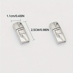 2pcs Shoe Lace Buckle Metal Tie Shoe Material Accessories