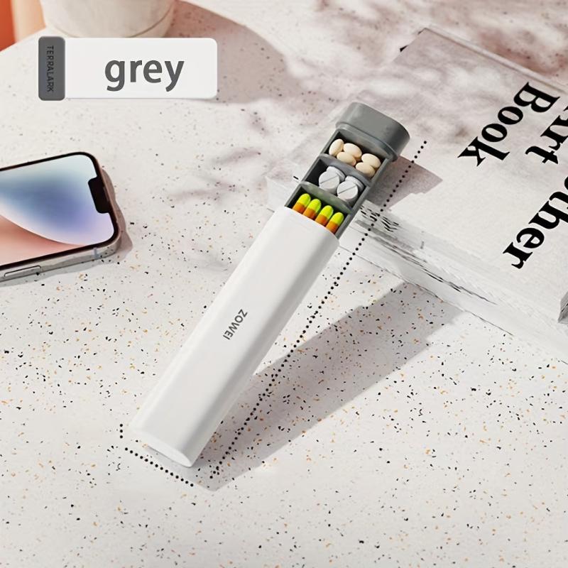 Moisture-Proof Weekly Pill Organizer with 7 Sliding Cases