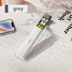 Moisture-Proof Weekly Pill Organizer with 7 Sliding Cases