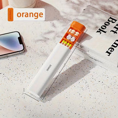 Moisture-Proof Weekly Pill Organizer with 7 Sliding Cases