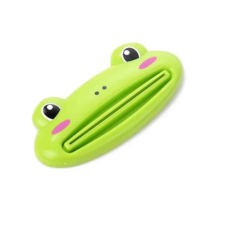 4pcs Cartoon Toothpaste Squeezer Dispenser Bathroom Accessories