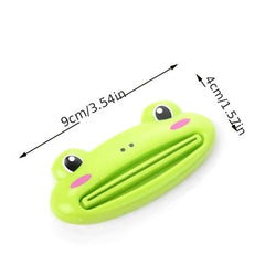 4pcs Cartoon Toothpaste Squeezer Dispenser Bathroom Accessories