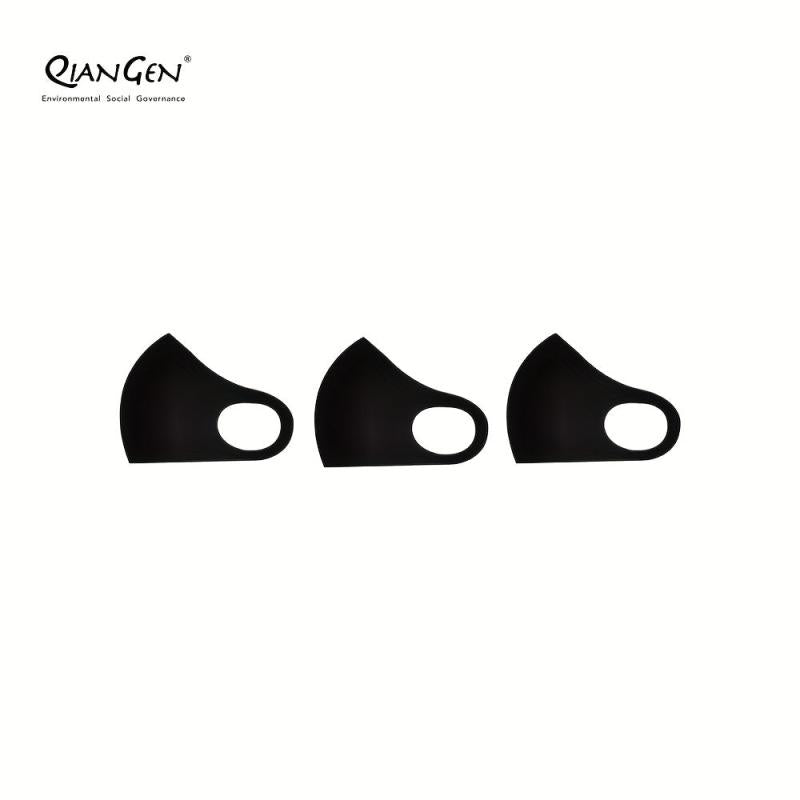 6pcs 3D Full Face Cover Ice Silk Washable Reusable Anti Dust Mouth Face Mask