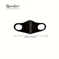 6pcs 3D Full Face Cover Ice Silk Washable Reusable Anti Dust Mouth Face Mask
