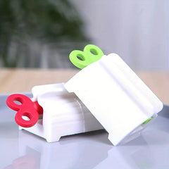 Plastic Toothpaste Holder Organizer Portable Rolling Toothpaste Squeezer