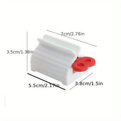 Plastic Toothpaste Holder Organizer Portable Rolling Toothpaste Squeezer