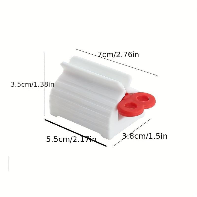 Plastic Toothpaste Holder Organizer Portable Rolling Toothpaste Squeezer