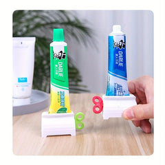 Plastic Toothpaste Holder Organizer Portable Rolling Toothpaste Squeezer