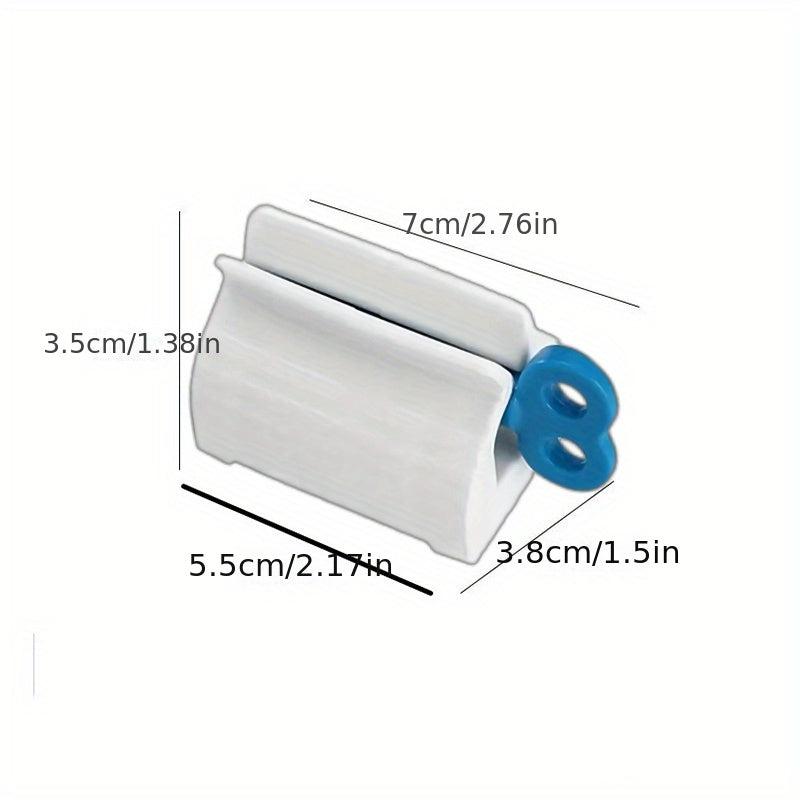 Plastic Toothpaste Holder Organizer Portable Rolling Toothpaste Squeezer