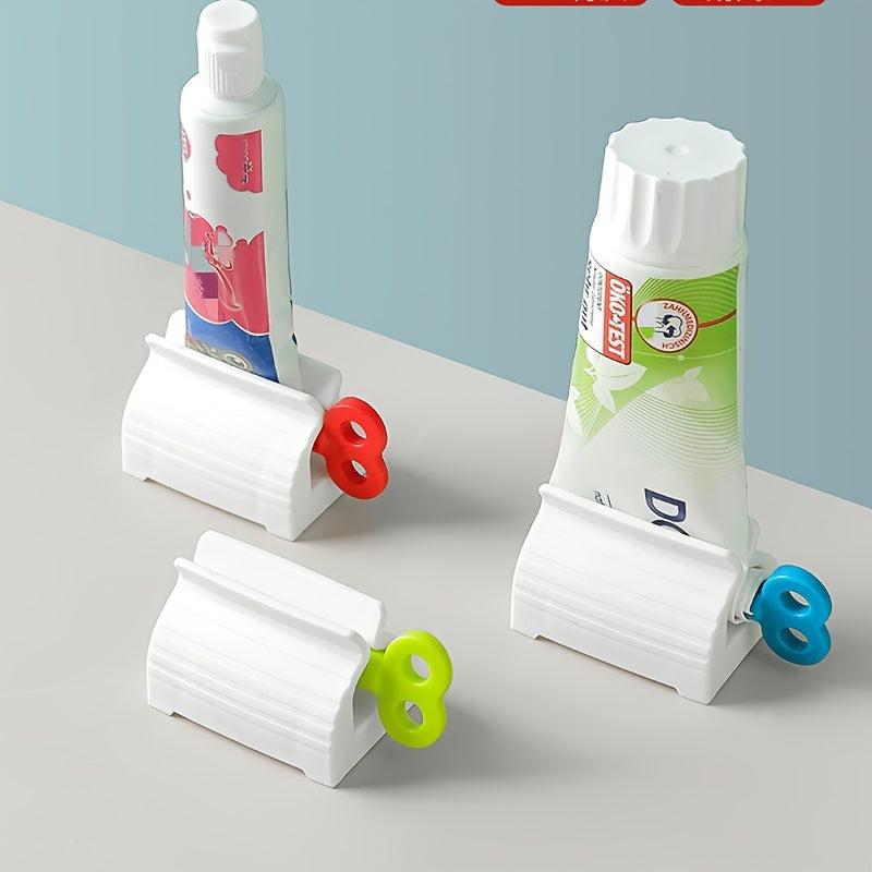 Automatic Toothpaste Extruder Lazy Facial Cleanser Press Manual Toothpaste Clip