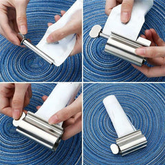 Toothpaste Tube Squeezer Stainless Steel Labor Saving Wringer Presser