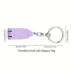 Mini Folding Portable Nail Clipper Single Folding Durable Nail Clipper