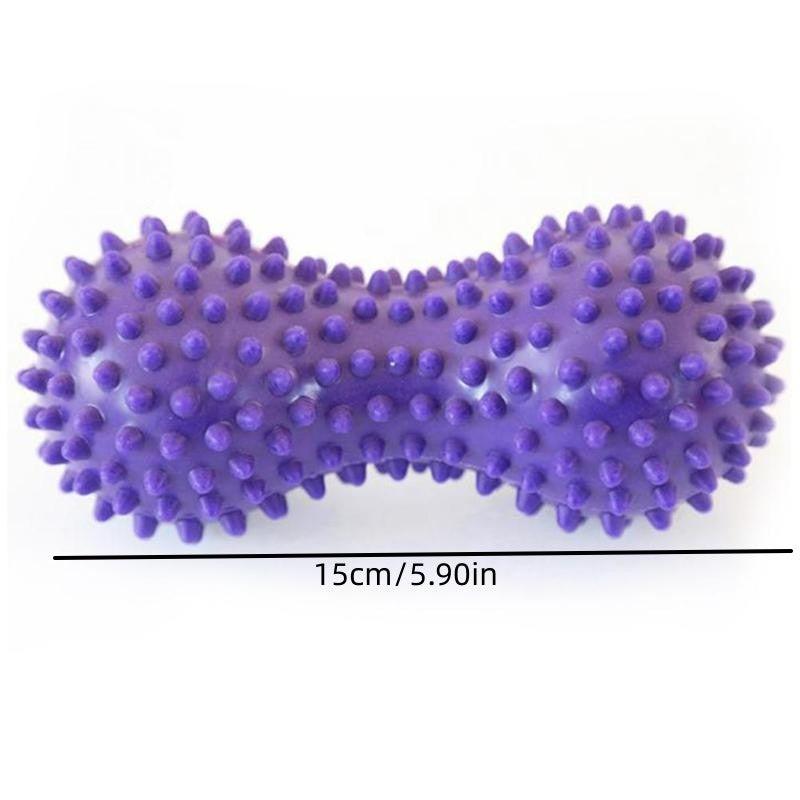 Peanut Shape Massage Yoga Ball Pvc Hand Foot Massage Tool