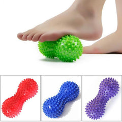 Peanut Shape Massage Yoga Ball Pvc Hand Foot Massage Tool