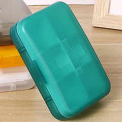6 Grid Travel Pill Organizer Moisture Proof Small Pill Box Daily Pill Case