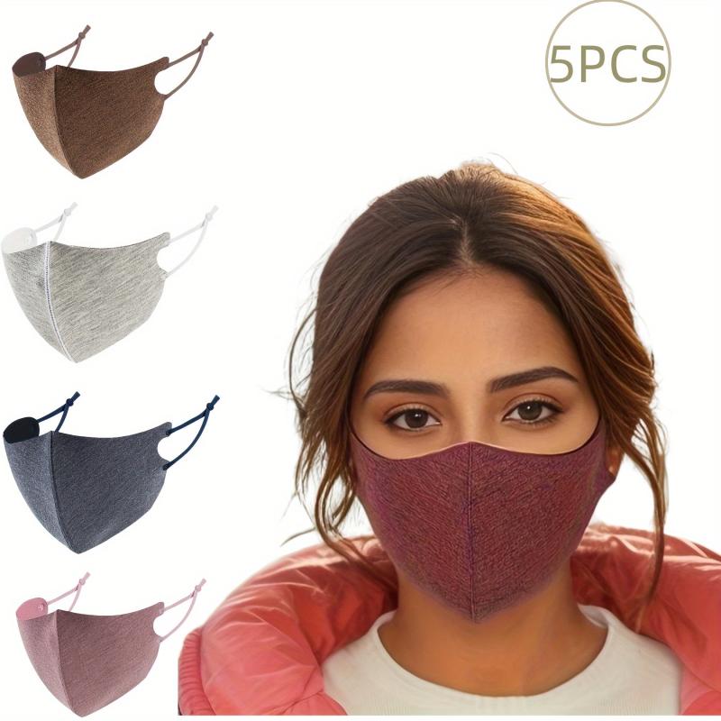 Soft Breathable Sports Face Mask Reusable Washable Gym Cloth Masks