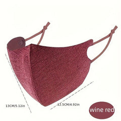 Soft Breathable Sports Face Mask Reusable Washable Gym Cloth Masks