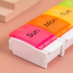 Extra Large Weekly Pill Box 7-Day Medicine Organizer