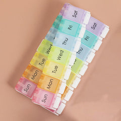 Extra Large Weekly Pill Box 7-Day Medicine Organizer