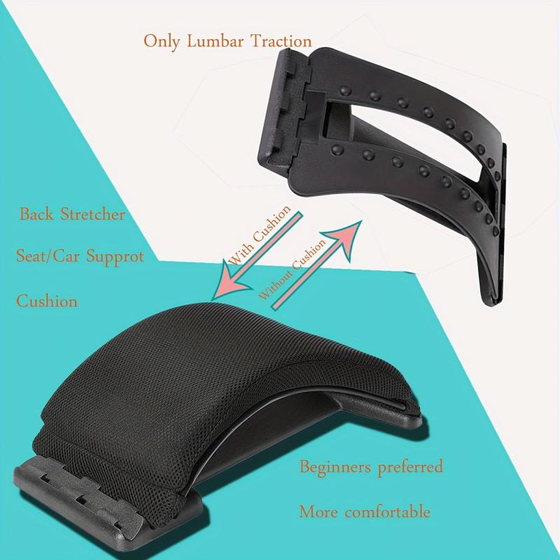 Foam Back Stretcher Device Lumbar Support Memory Foam Pillow