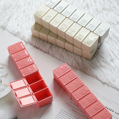 Portable 7 Sub Pill Box Mini Carry Sealed Pill Box For Travel Office