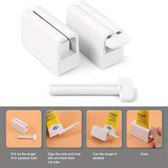 Minimalist Toothpaste Tube Squeezer - Eco-Friendly Toothpaste Rack Dispenser